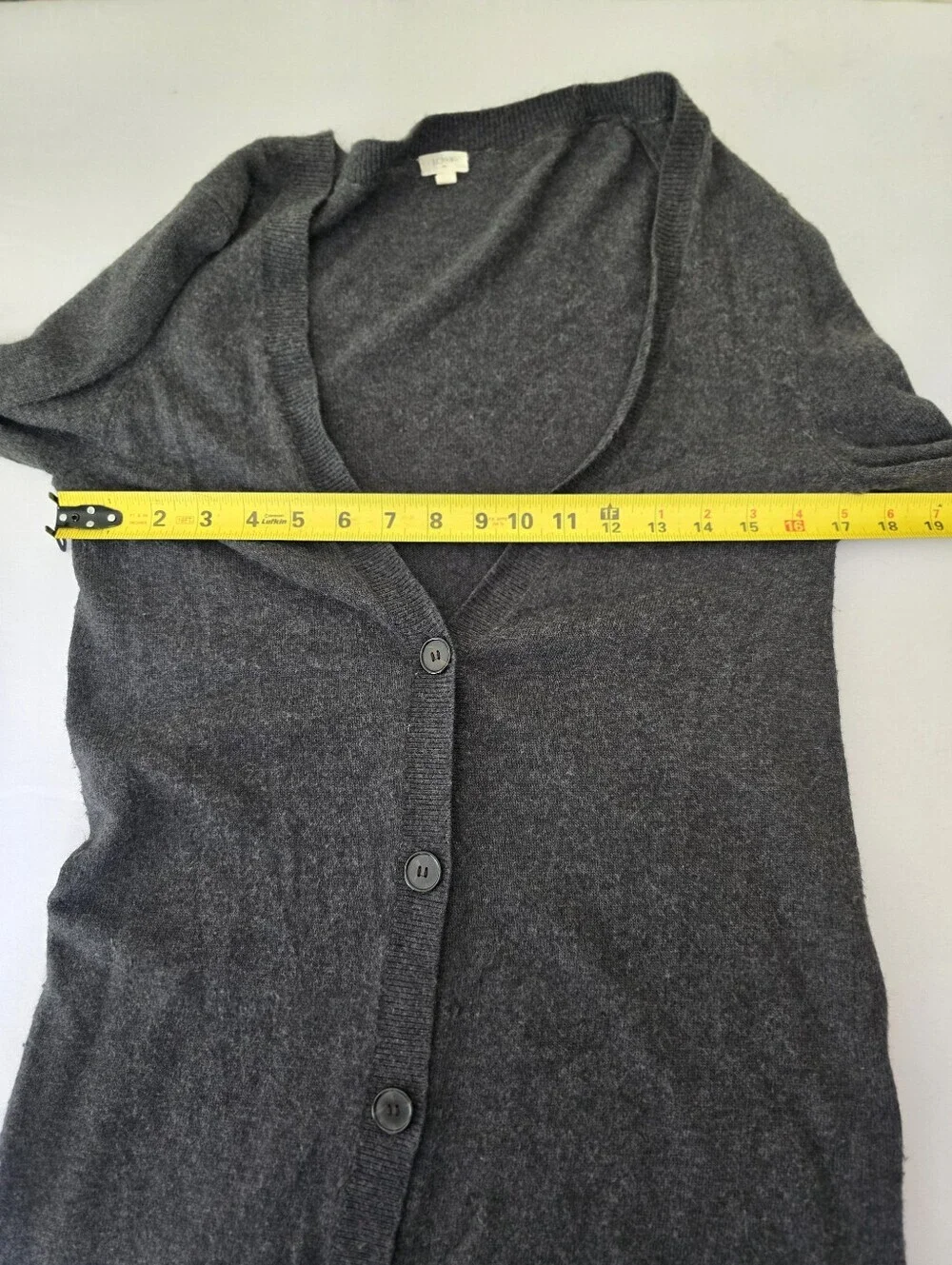 J.Crew Long Button Cardigan Merino Wool Cashmere Blend Sweater Size Small